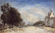 Johann Barthold Jongkind The Boulevard de Port Royal,Paris oil painting picture wholesale